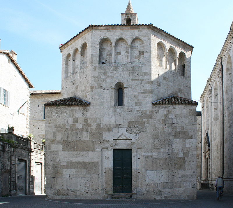 audioguida Battistero di San Giovanni (Ascoli Piceno)